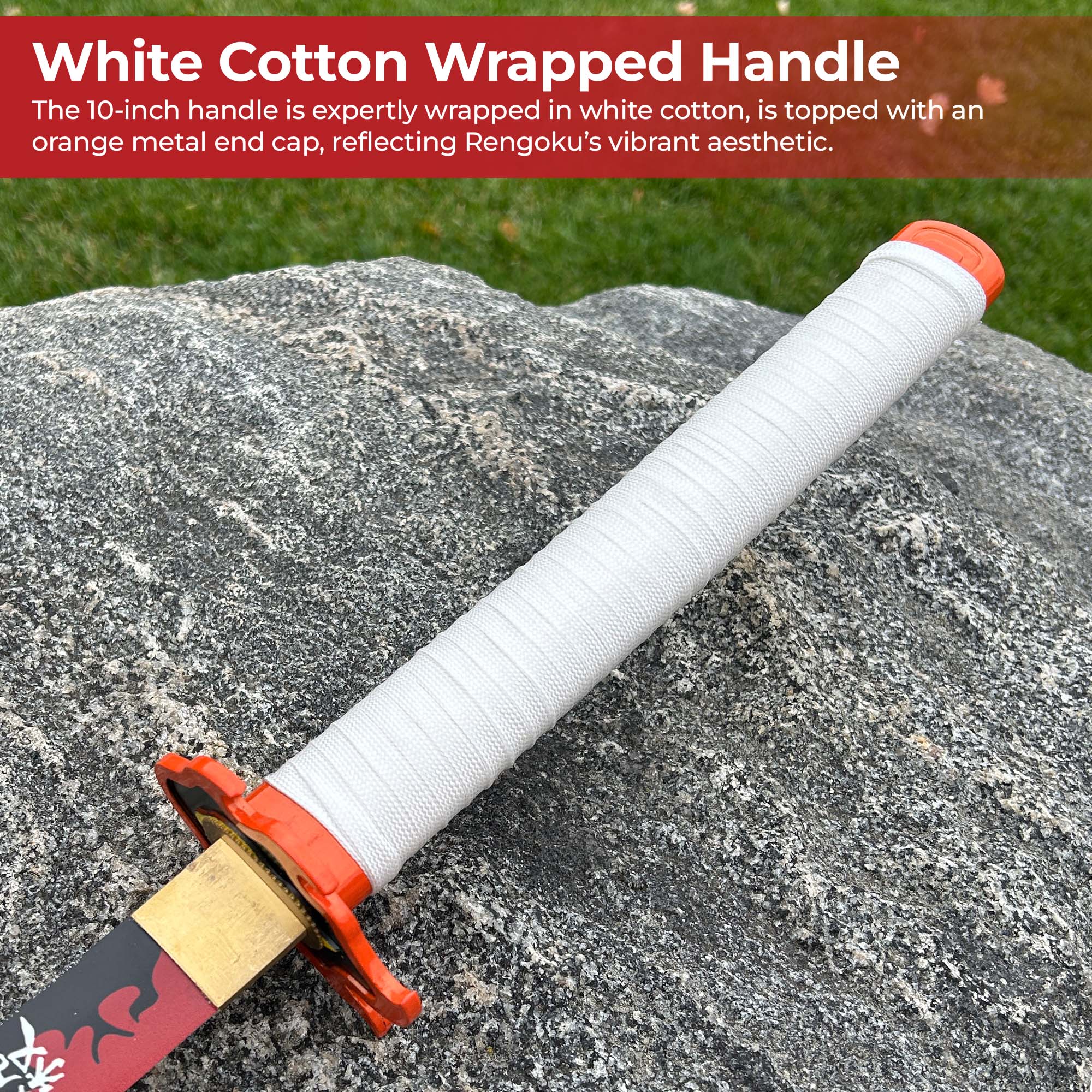 Kyojuro Rengoku - Flame Nichirin Katana (Replica)