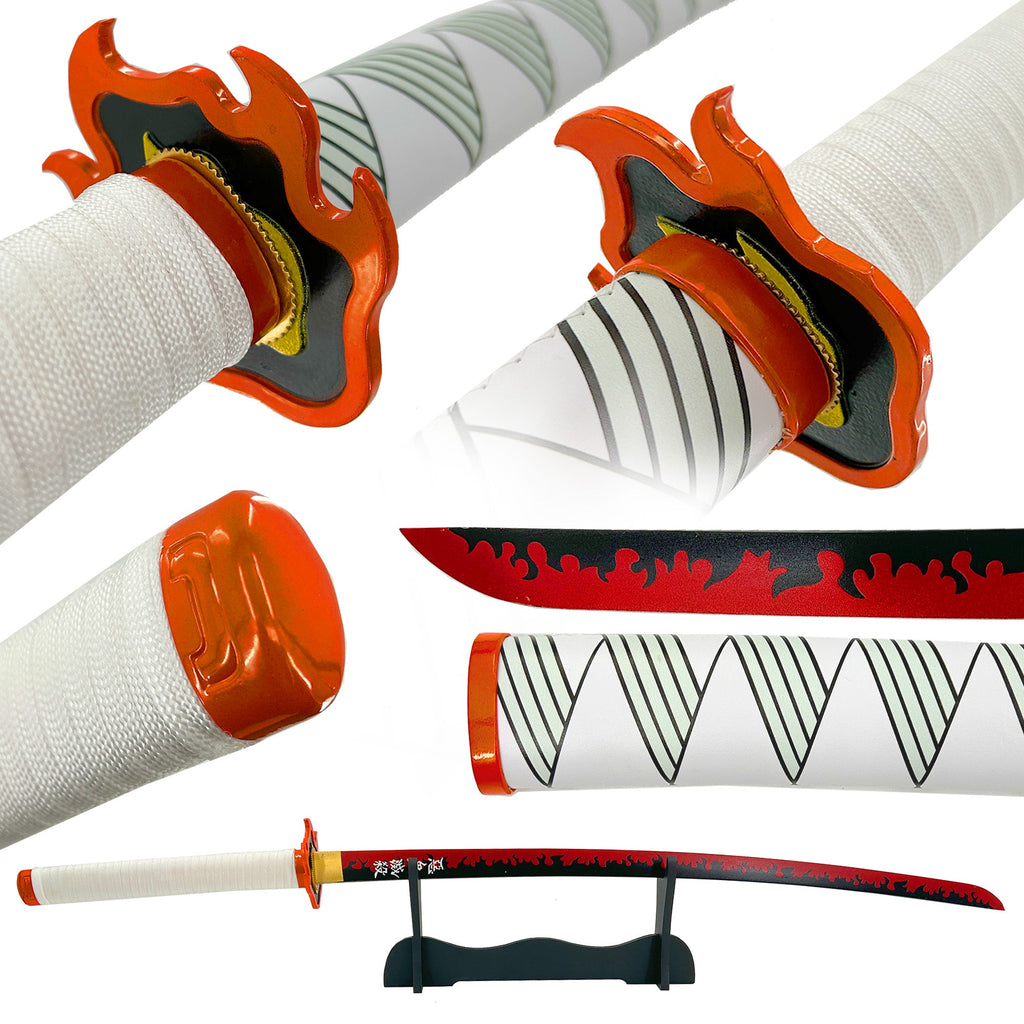 Kyojuro Rengoku - Flame Nichirin Katana (Replica)