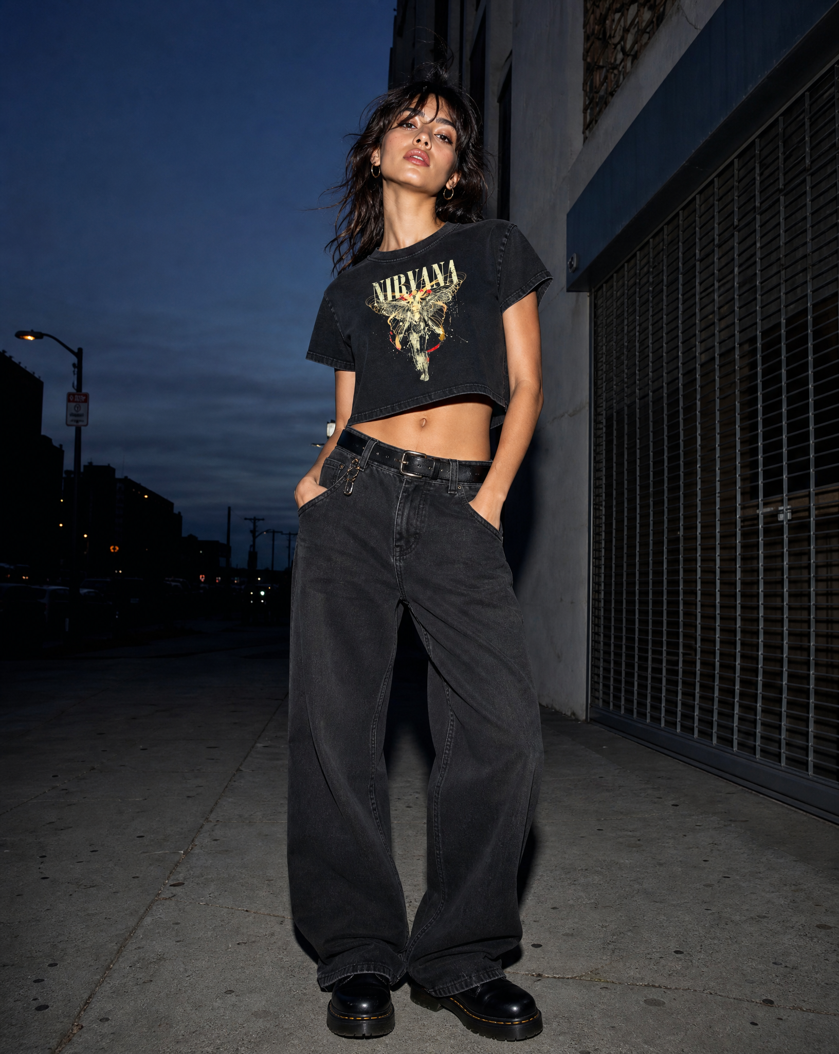 NIRVANA Women’s Crop Top