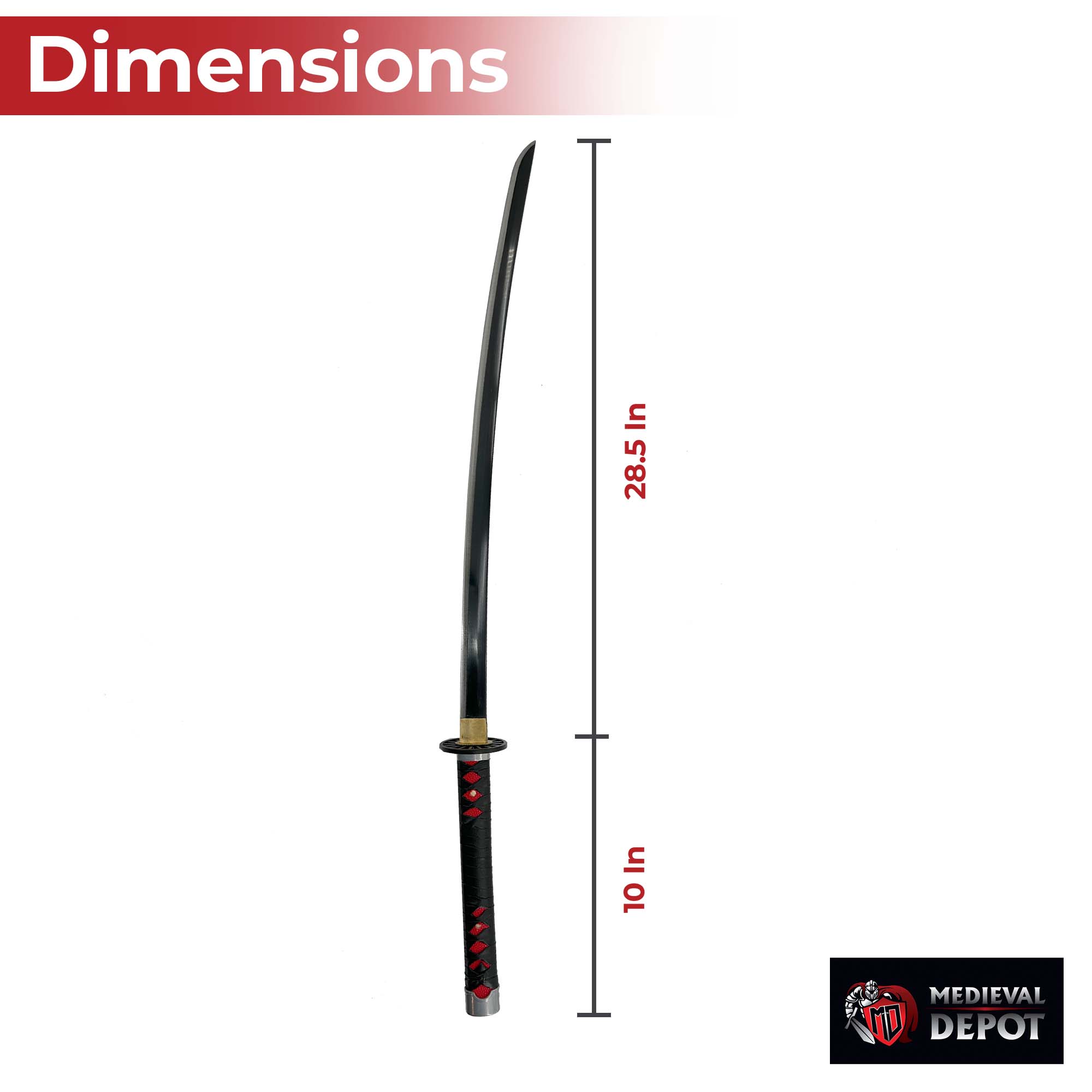 Tanjiro Kamado Nichirin Sword - Demon Slayer Replica
