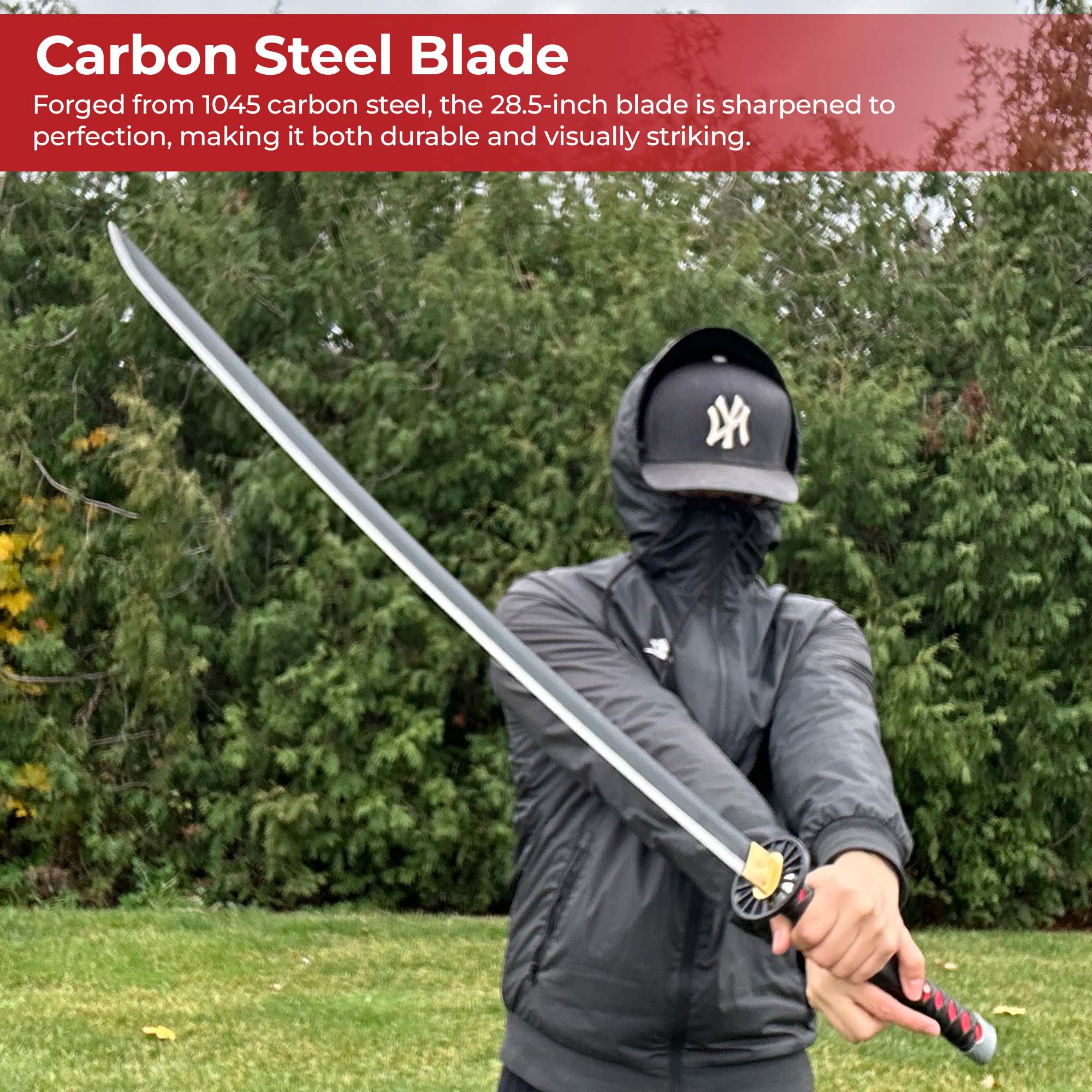 Tanjiro Kamado Nichirin Sword - Demon Slayer Replica