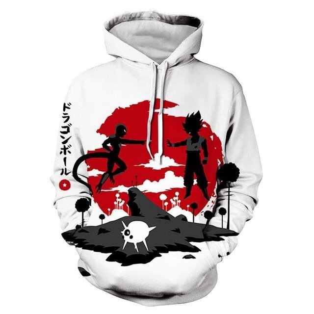 Dragon Ball Z – Character 3D Hoodie – Saiyan Street Edition