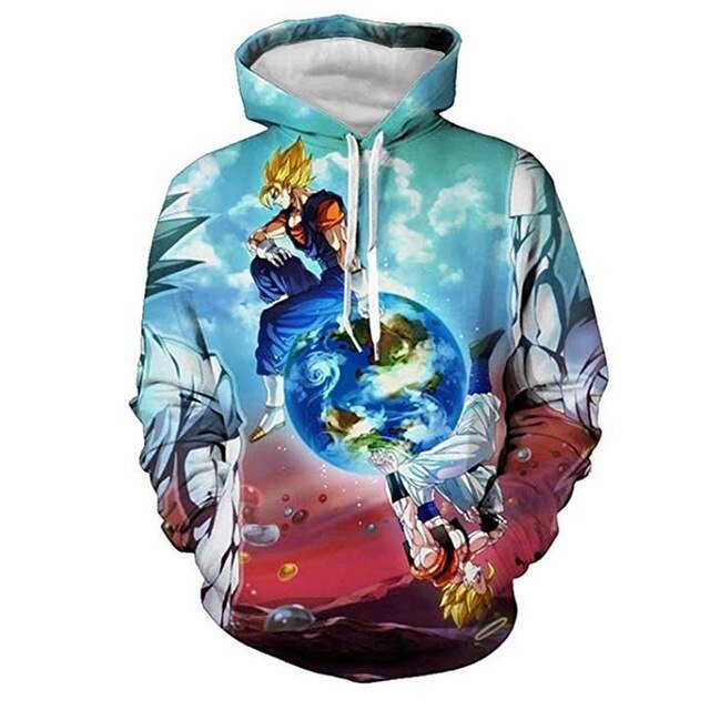 Dragon Ball Z – Character 3D Hoodie – Saiyan Street Edition