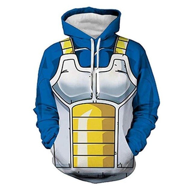 Dragon Ball Z – Character 3D Hoodie – Saiyan Street Edition