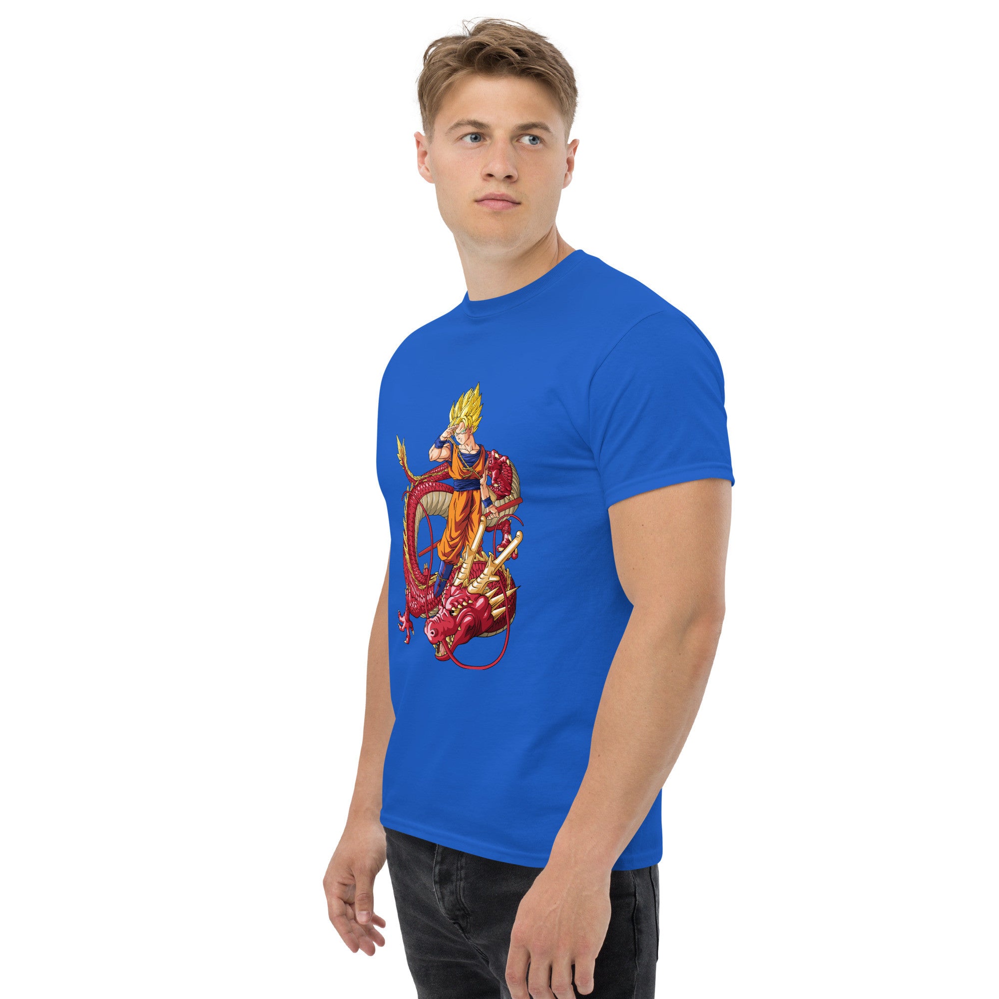 Dragon Ball Z – Classic Men’s Tee – Retro Saiyan Edition