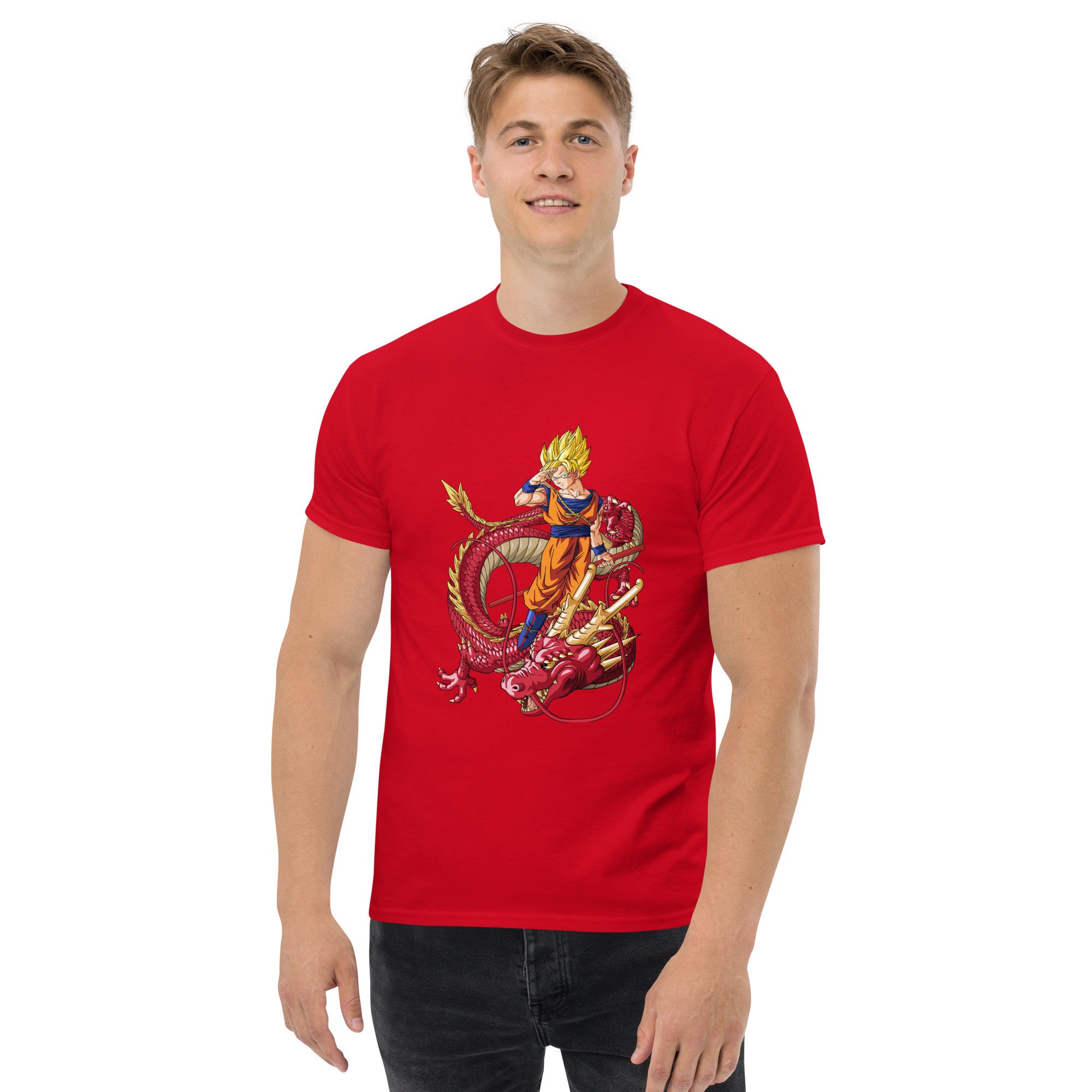 Dragon Ball Z – Classic Men’s Tee – Retro Saiyan Edition