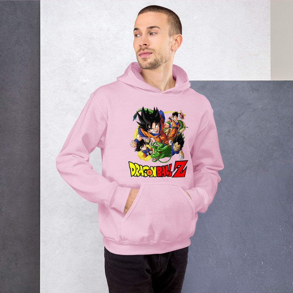Dragon Ball Z – Graphic Hoodie – Retro Anime Edition