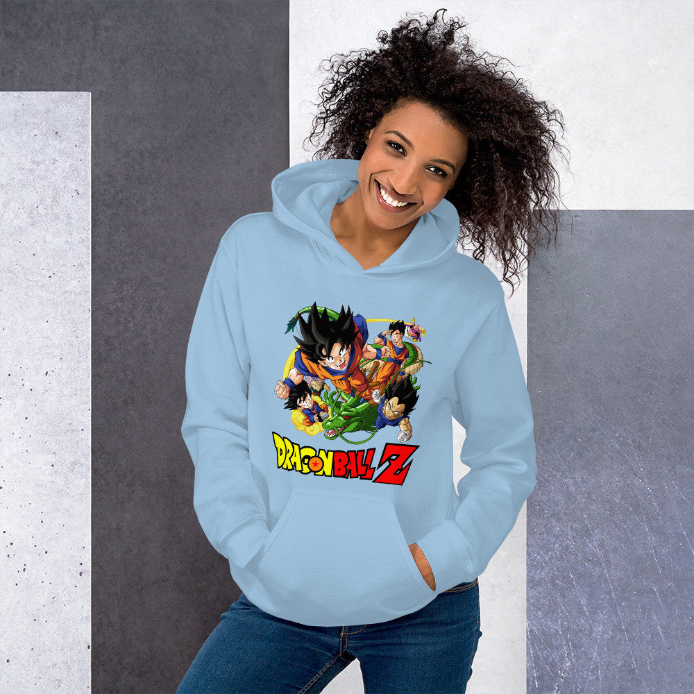 Dragon Ball Z – Graphic Hoodie – Retro Anime Edition