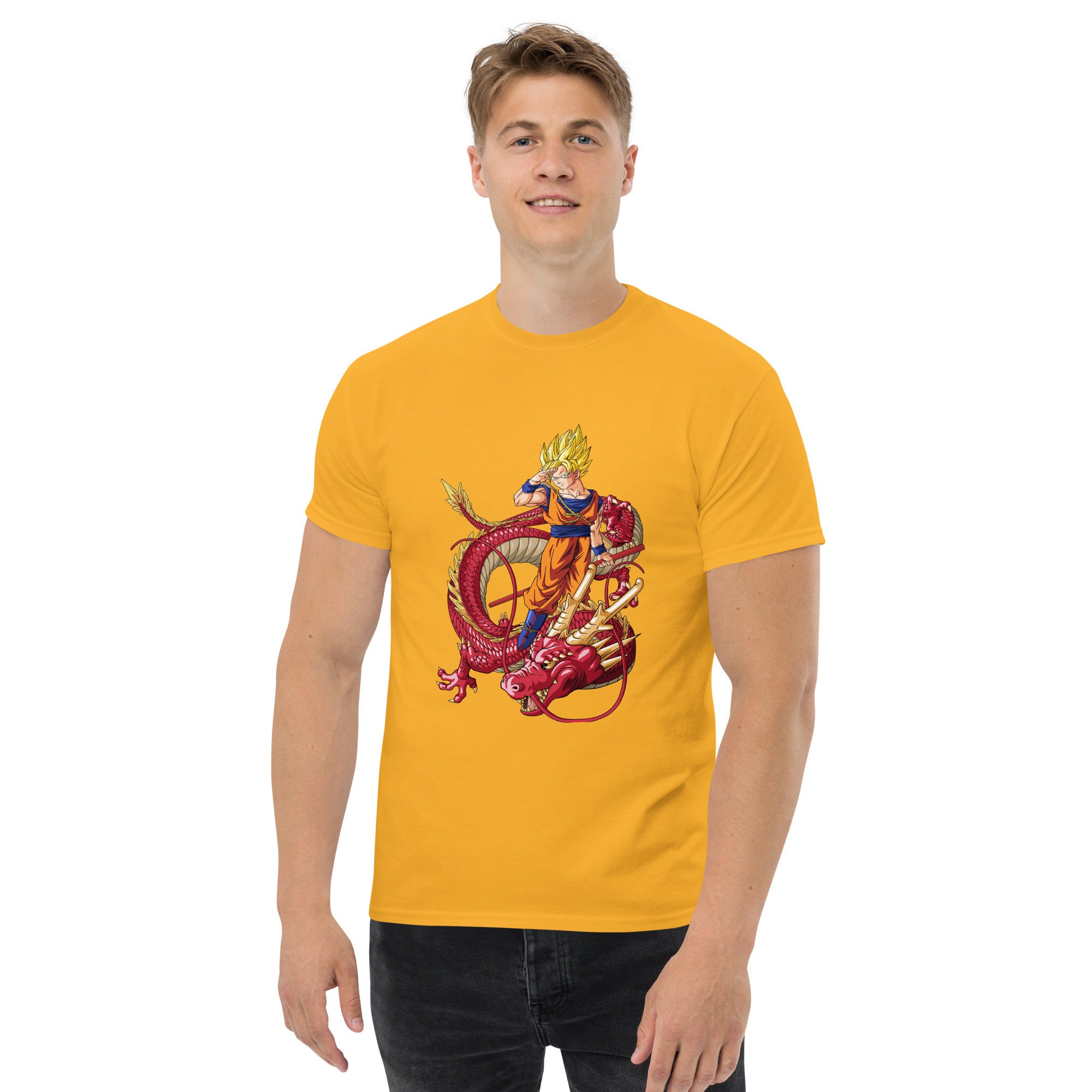 Dragon Ball Z – Classic Men’s Tee – Retro Saiyan Edition