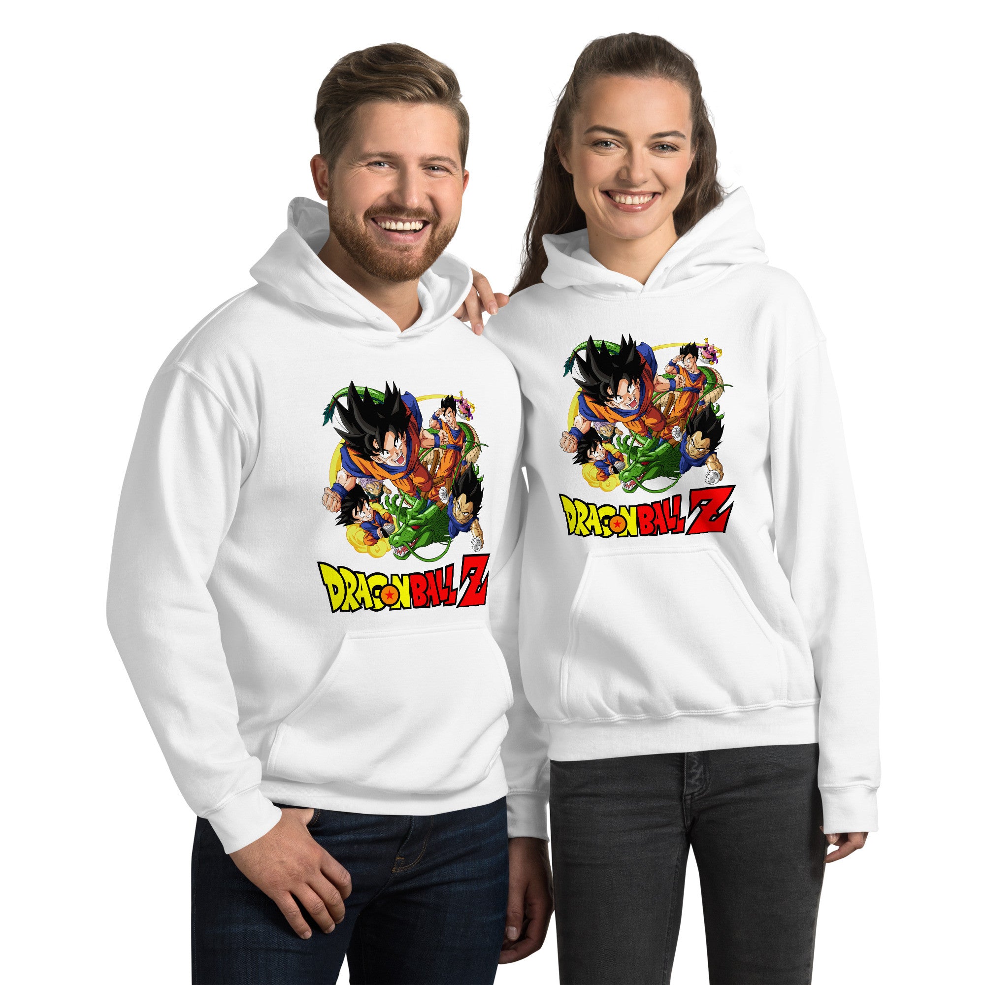 Dragon Ball Z – Graphic Hoodie – Retro Anime Edition
