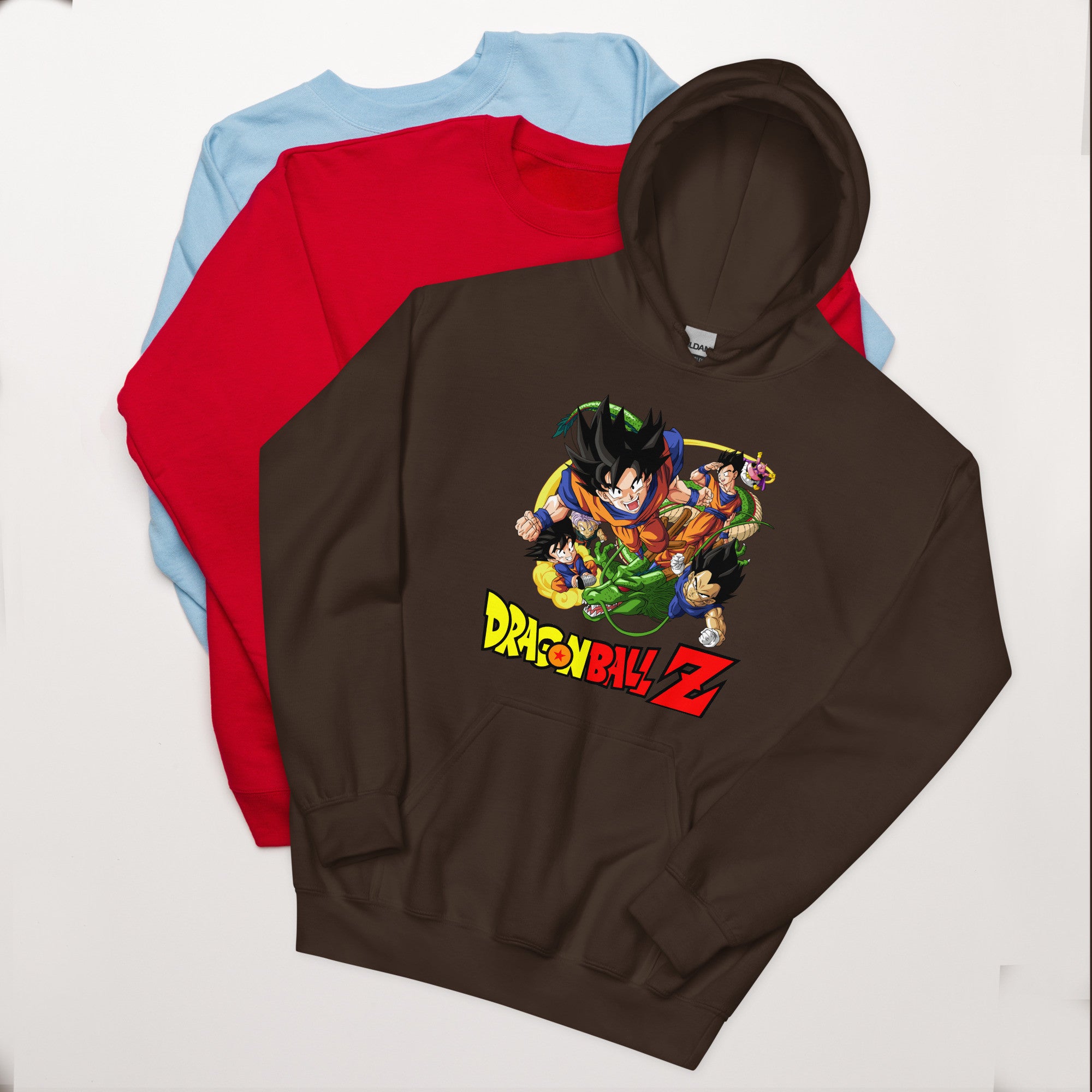 Dragon Ball Z – Graphic Hoodie – Retro Anime Edition