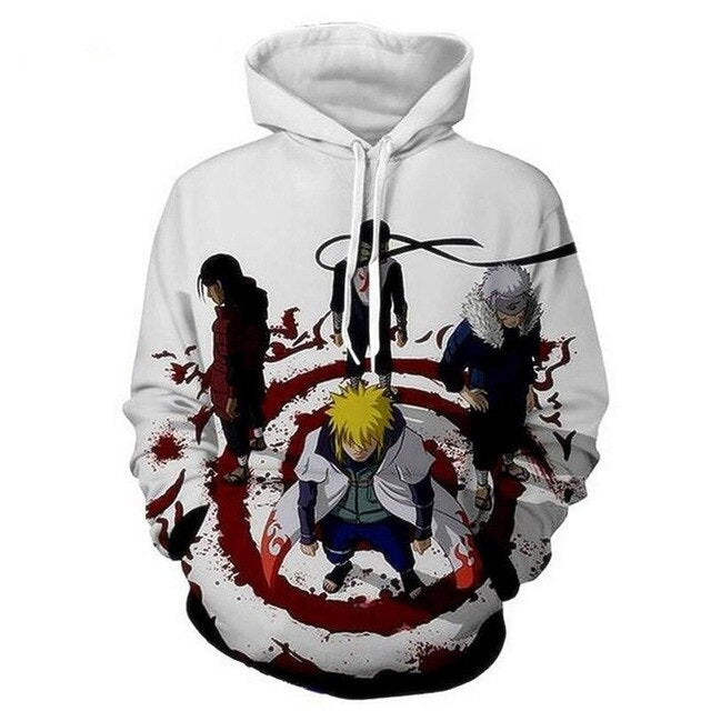Naruto – 3D Hoodie – Immersive Shinobi Edition