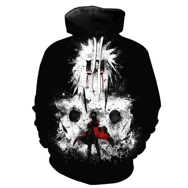 Naruto – 3D Hoodie – Immersive Shinobi Edition